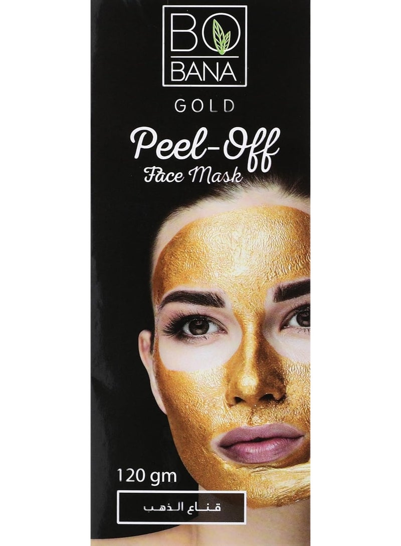 بوبانا قناع الوجه الذهبي القابل للتقشير 120 مل - Image 1